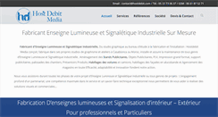 Desktop Screenshot of hostdebit.com